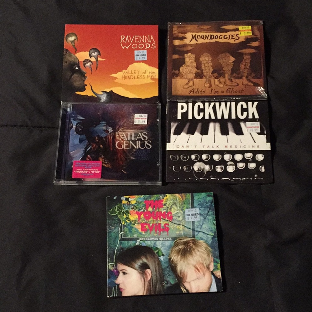 Lot of 5 CDs